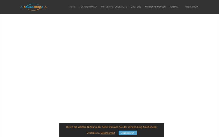 Screenshot of consulmedics.de