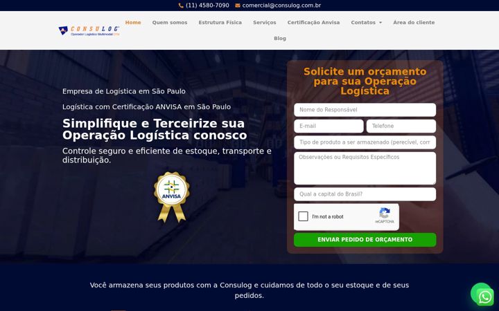 Ekrano kopija consulog.com.br