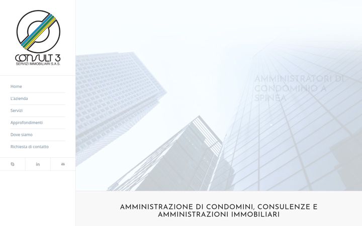 Screenshot of consult-3.it