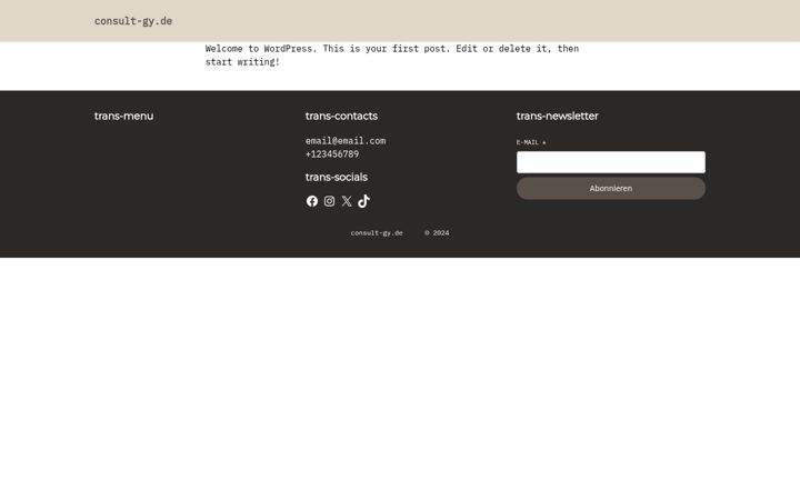 Screenshot of consult-gy.de