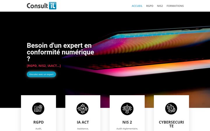 Screenshot of consult-il.fr