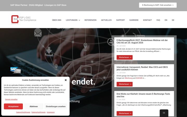 Screenshot of consult-sk.com