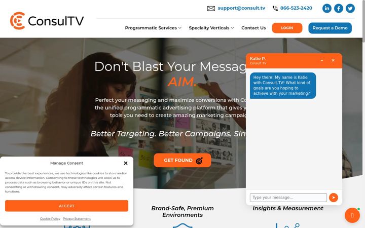 Screenshot of consult.tv