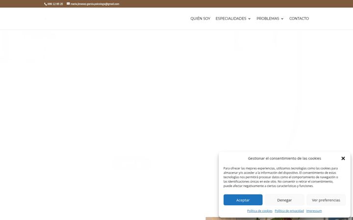 Skærmbillede af consulta-psicologia-leganes.es