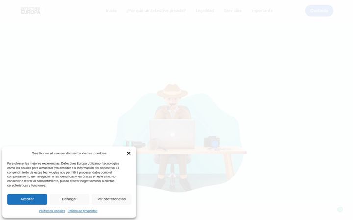 Screenshot of consultadetectiveprivado.com