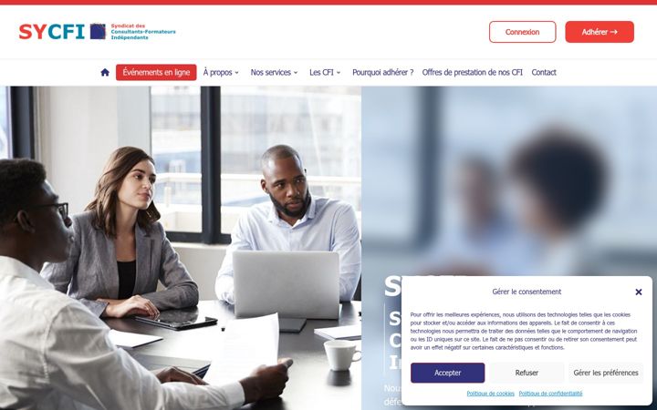 Screenshot of consultant-formateur-independant.org