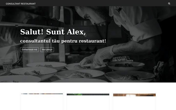 Екранна снимка на consultant-restaurant.ro