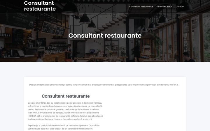 Екранна снимка на consultant-restaurante.ro
