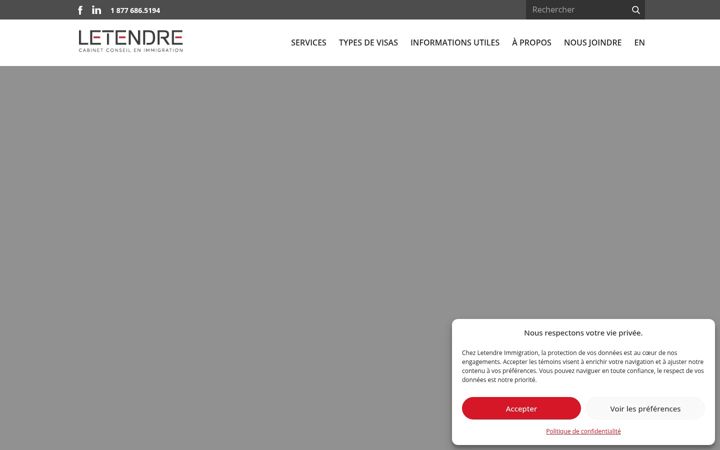 Screenshot von consultantimmigration.ca