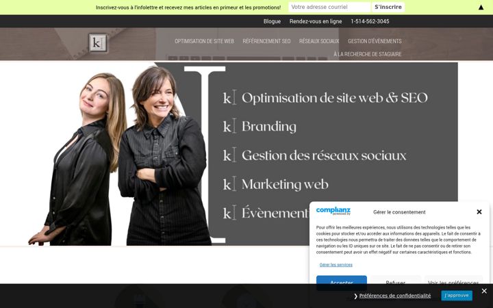Screenshot of consultantsiteweb.ca