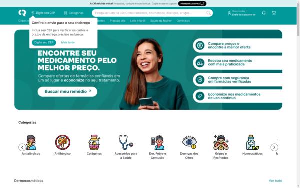 Screenshot of consultaremedios.com.br