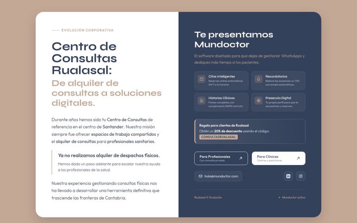Screenshot of consultasrualasal.com