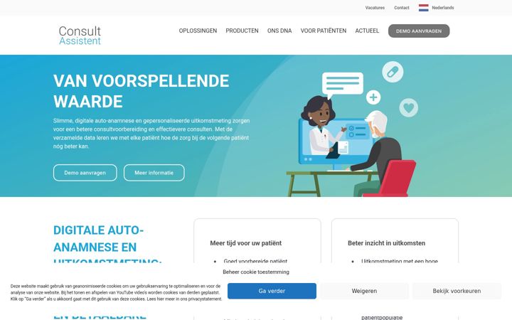 Screenshot of consultassistent.nl