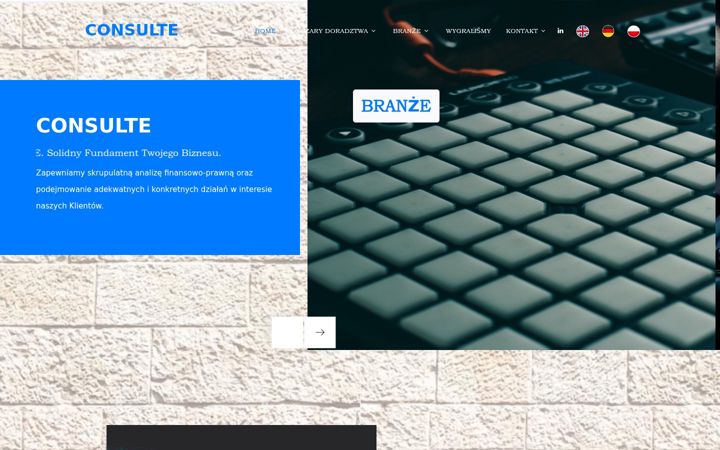 Screenshot of consulte.eu