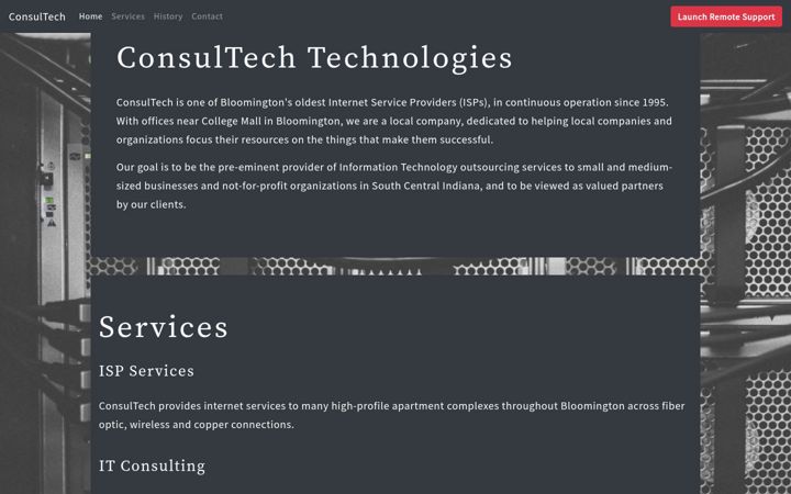 Screenshot of consultech.net