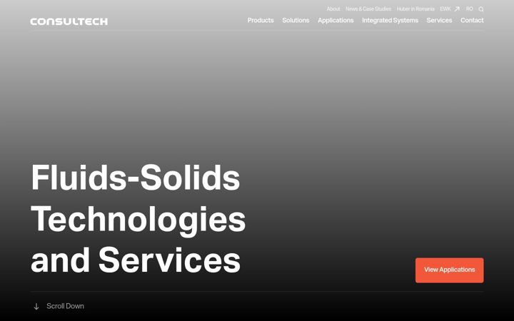 Screenshot of consultech.ro
