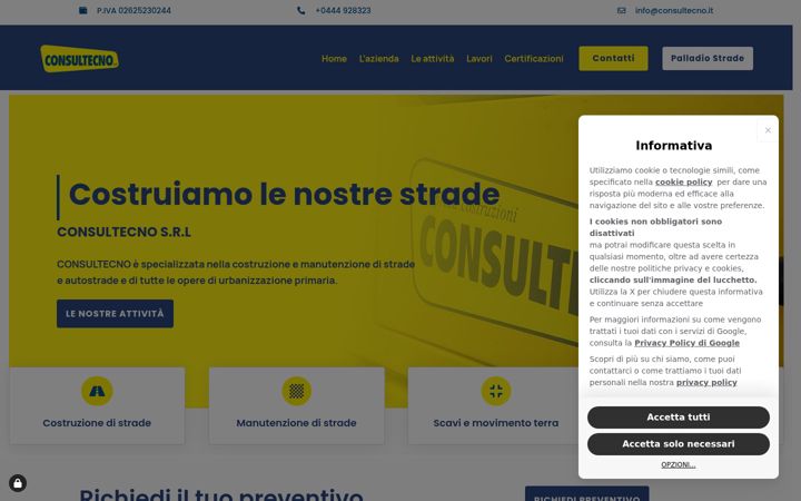 Captura de ecrã de consultecno.it