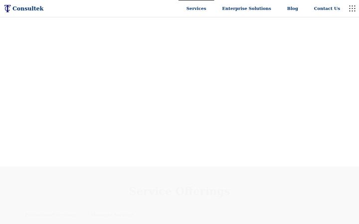 Ekraanipilt saidist consultek.com.au