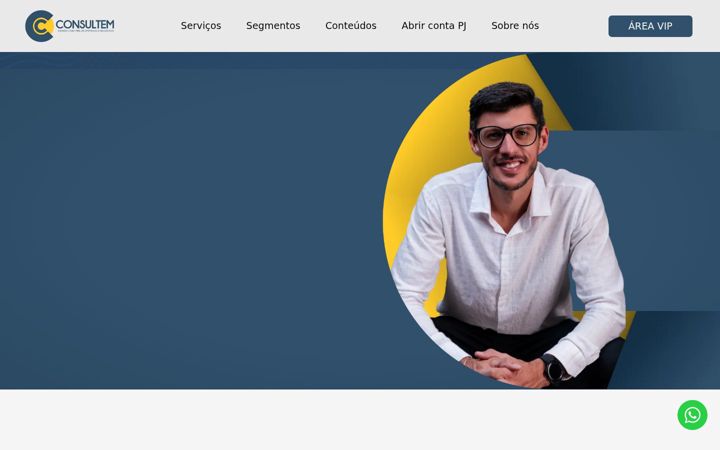 Screenshot of consultemcontabilidade.com.br