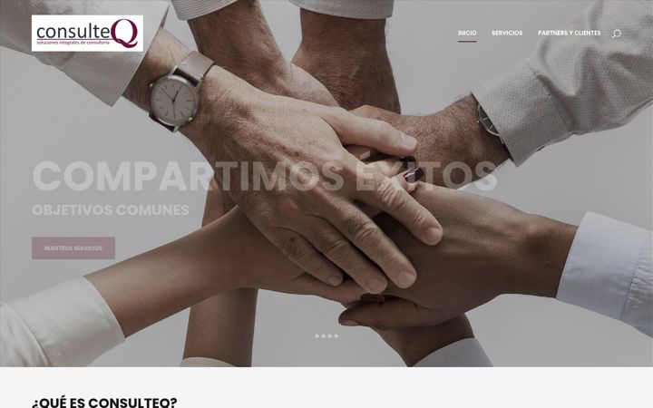 Screenshot ta' consulteq.es