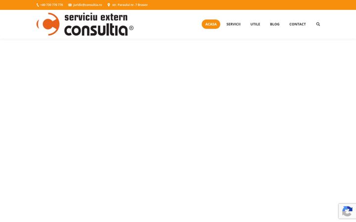 Screenshot of consultia.ro