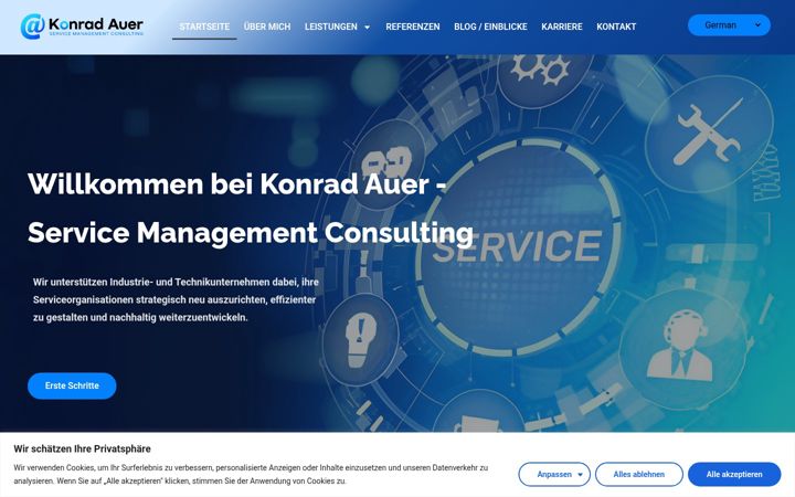 Screenshot of consulting-auer.at