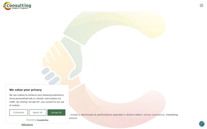 Screenshot of consulting-ie.it
