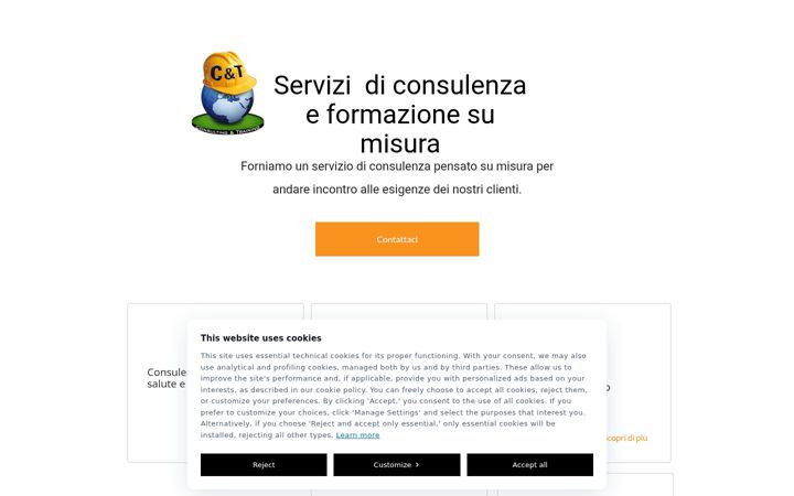 Screenshot of consulting-training.it