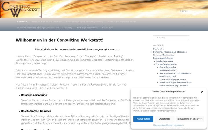 Screenshot ta' consulting-werkstatt.org