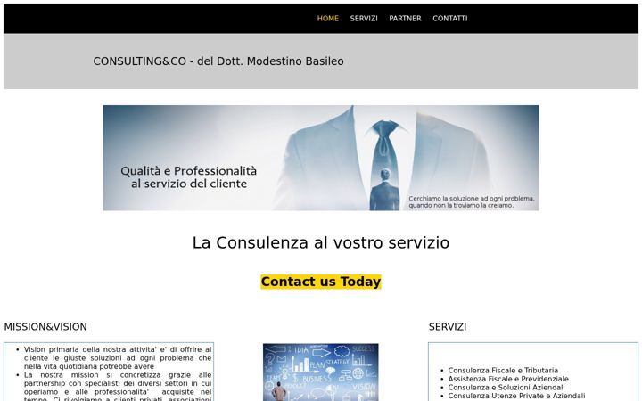 Screenshot of consultingandco.it