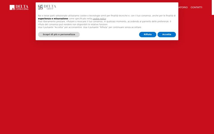 Captura de ecrã de consultingdelta.it