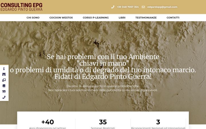 Screenshot of consultingepg.it