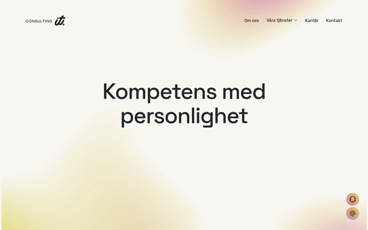 Screenshot of consultingit.se