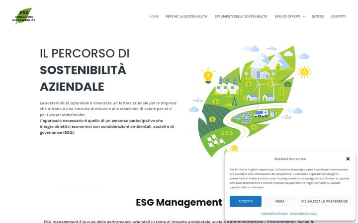 Screenshot of consultingsustainability.com