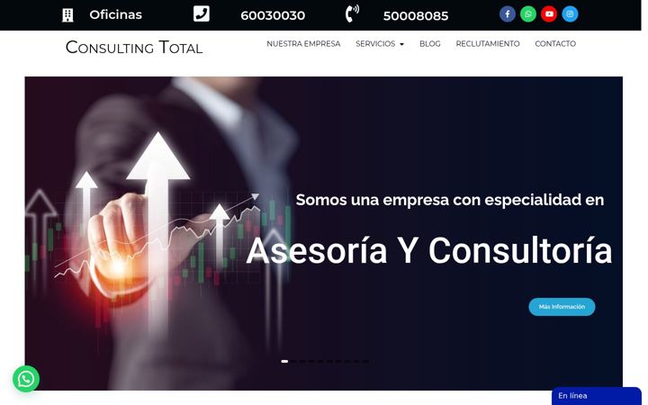Screenshot of consultingtotal.com