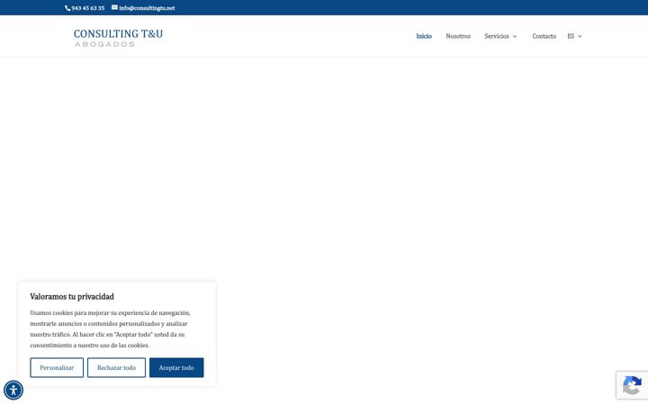 Екранна снимка на consultingtu.net