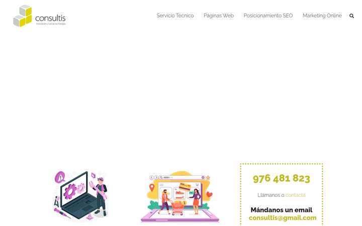 Screenshot of consultis.es