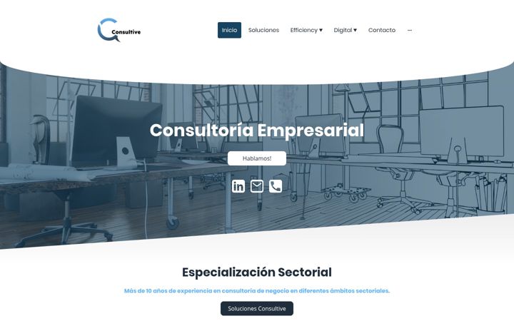 Screenshot of consultive.es
