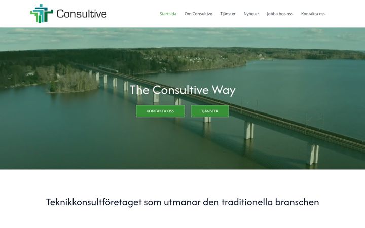 Screenshot of consultive.se