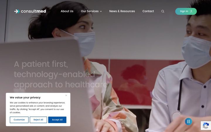 Screenshot of consultlink.co