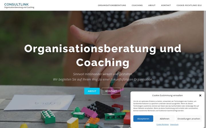 Screenshot of consultlink.de