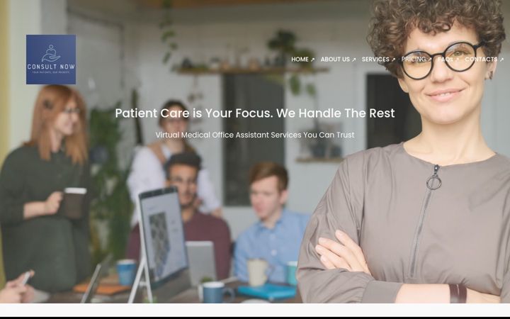 Screenshot of consultnow.ca