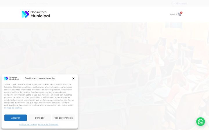 Screenshot of consultoramunicipal.es