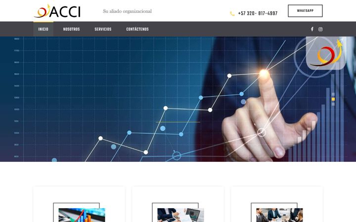 Screenshot of consultoresacci.com