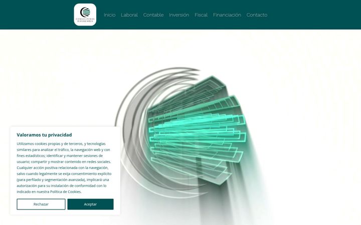 Screenshot of consultoresdiferentes.com