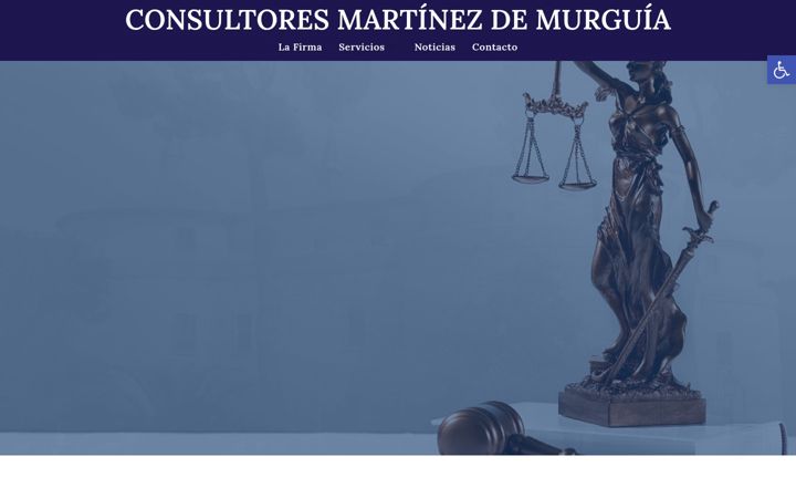Screenshot of consultoresmartinezdemurguia.es