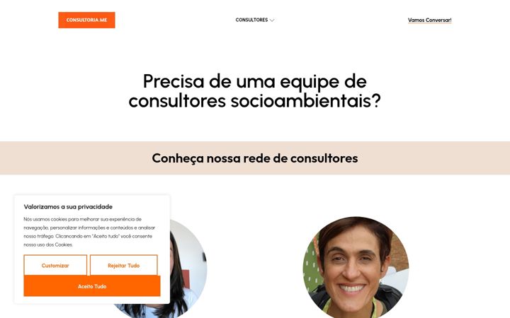 Screenshot of consultoria.me