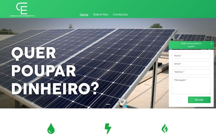 Screenshot of consultoriadaenergia.pt