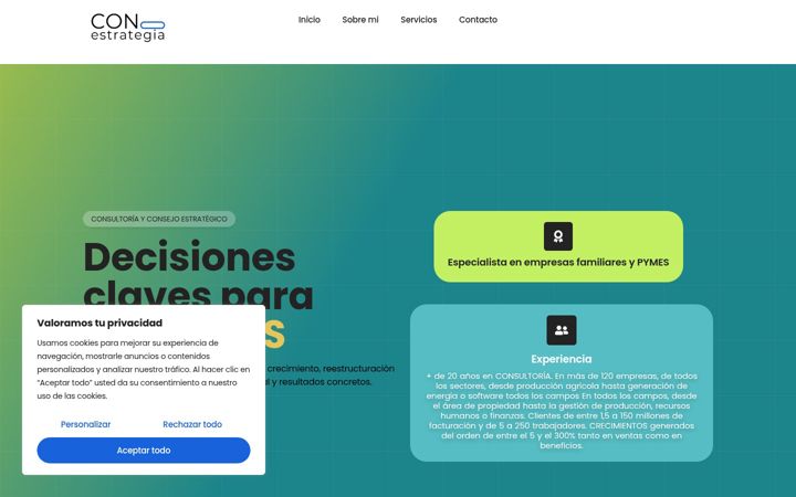 Screenshot of consultoriadeestrategia.com