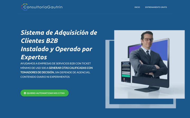 Screenshot of consultoriagautrin.com